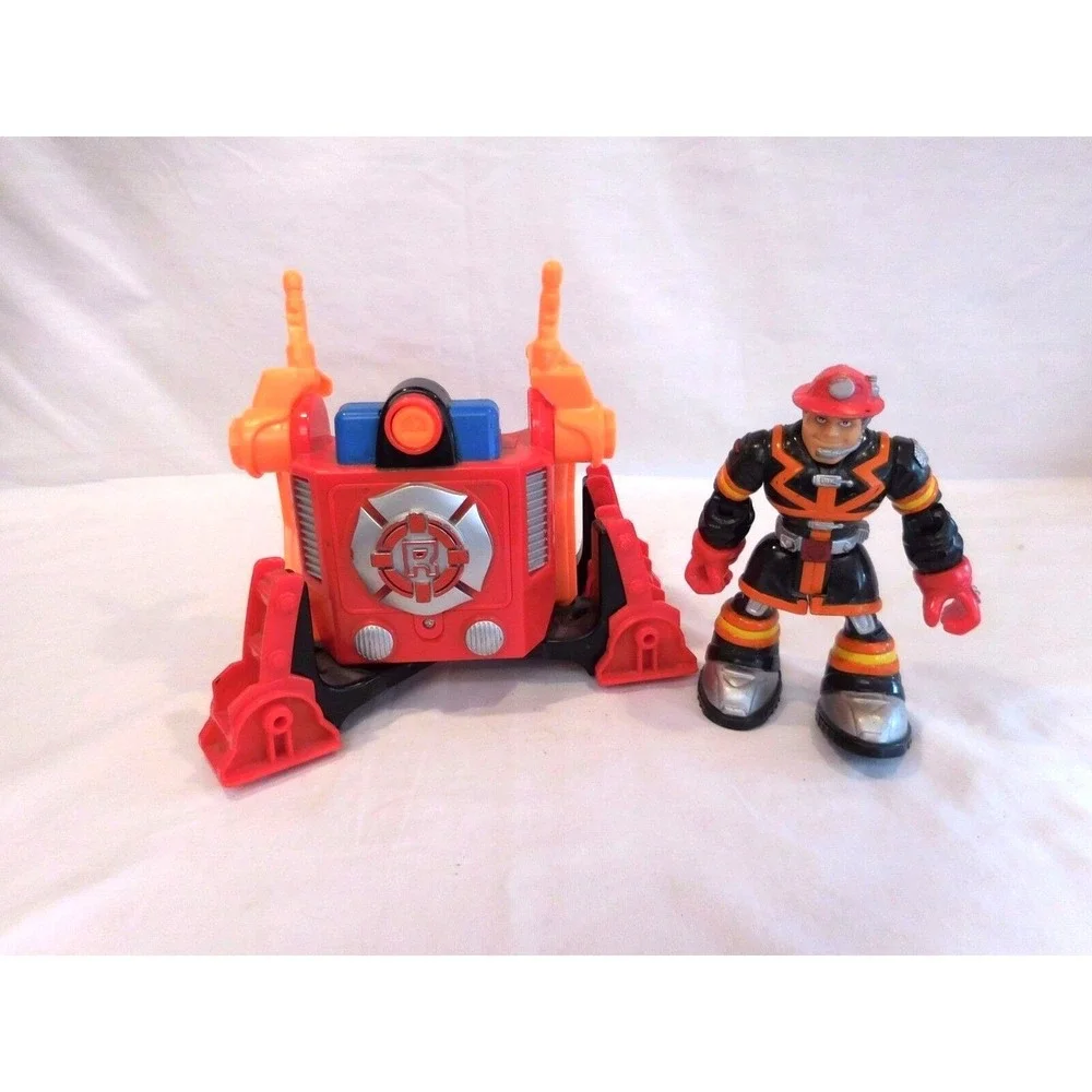 Fisher Price Rescue Heroes Action Tracker Billy Blaze HTF